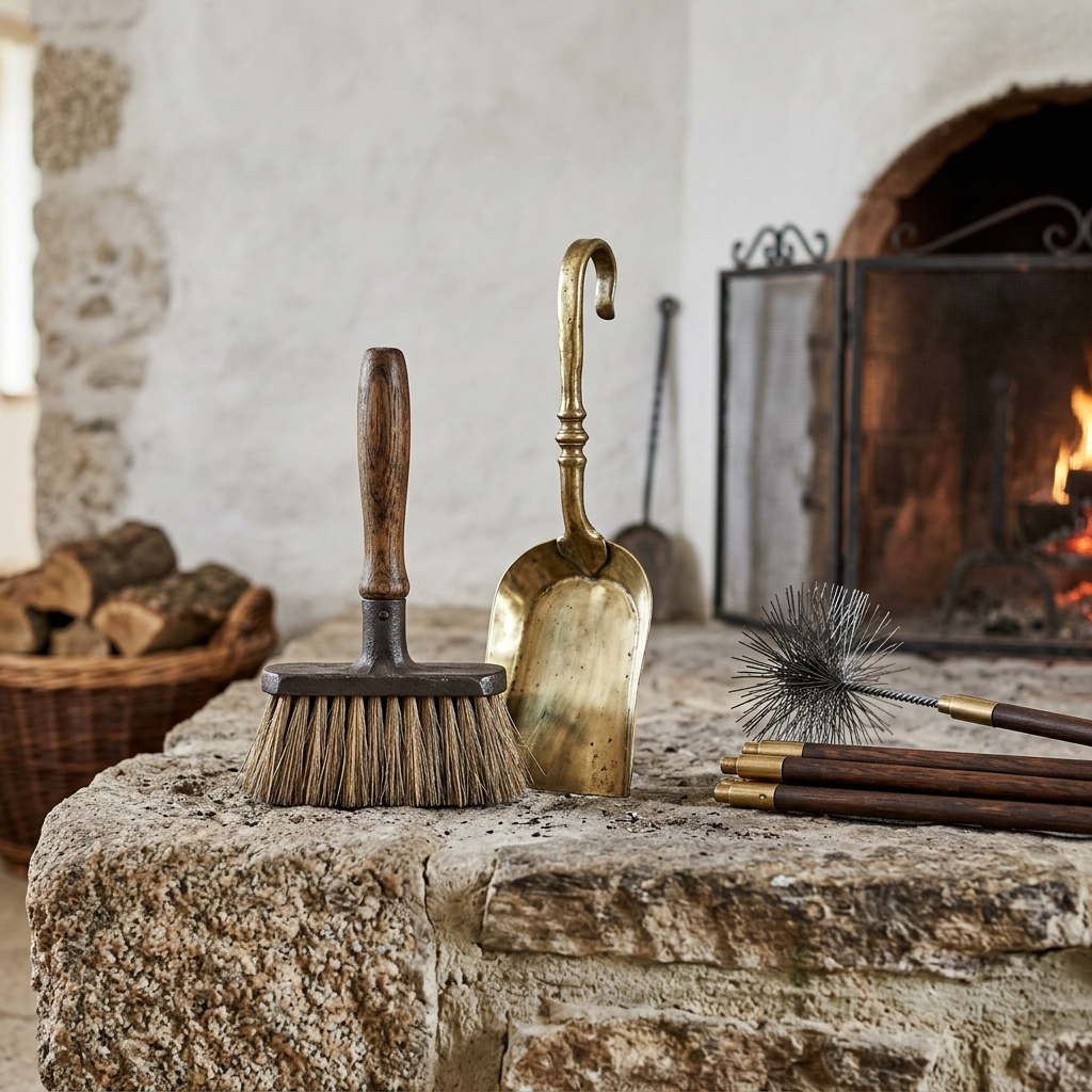 Útiles de chimenea y estufa